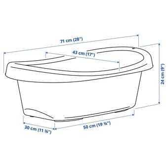 Dětská vanička IKEA - 3