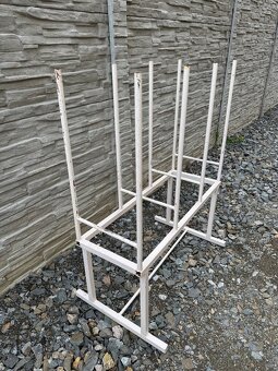 Koza na řezání dřeva, stojan na dřevo, poctivý kus železa - 3