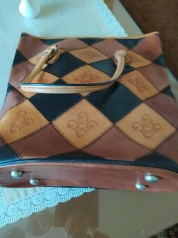 aktovka + taška kožená (kabela)+kabelky+batoh - 3