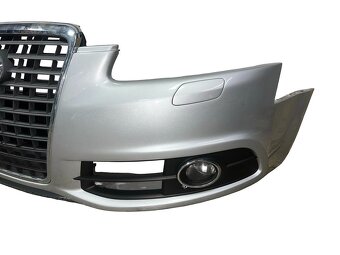 Nárazník stříbrná metalíza LX7 Audi A6 4F FL S-Line 2011 - 3