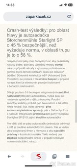 Autosedačka Storchenmühle 2x - 3