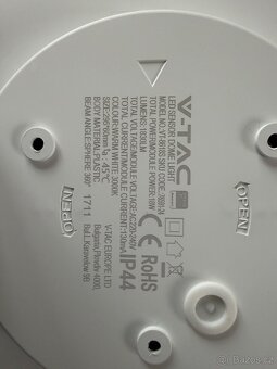 Stropní svítidlo s čidlem 18W - teplá bílá - 3