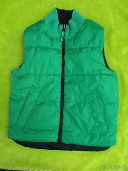 Zateplená oboustranná vesta H&M vel. 110 - 3