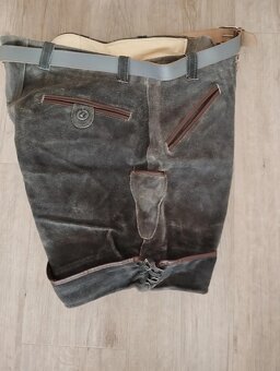 Kožené kalhoty NOVÉ, vel. 50 - 3