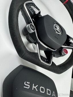 Volant škoda Superb, Octavia, Fabia - ALCANTARA - 3