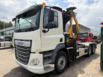 DAF CF 480/6x4/Nosič kontejnerů/hydraulický jeřáb - 3