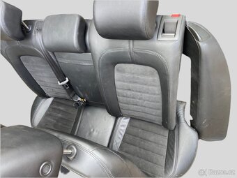 Sedačky polosport / interiér VW Passat B6 kůže alcantara - 3