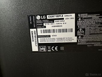 Lg televize, vel. 43 uhlopříčka - 3