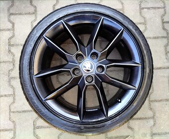 Alu kola originál Škoda Octavia II, III, RS 5x112 R18 Gemini - 3