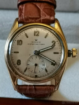 Pilotní hodinky Rolex Oyster Air Tiger z 2. světové války, v - 3