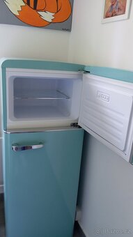 Lednice s mrazákem Amica Retro VD 1442 AL - 3