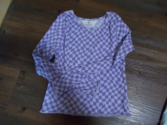 DÍVČÍ DŽINY Z H&M TRHANÝ STYL + TRIKO I DŽÍNY ZN.H&M - 3