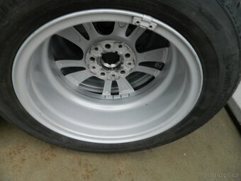 kola 5x112+zimní pneu continental R16 - 3