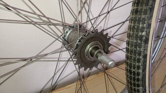26" ráfky s brzdou torpédo chrom - 3