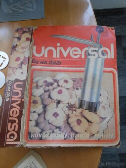 RETRO UNIVERZAL lis na těsto + 28ks trubiček na kremrole - 3