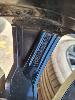 Prodám origo alu kola vw Multivan Caravela 5x120 r18 - 3