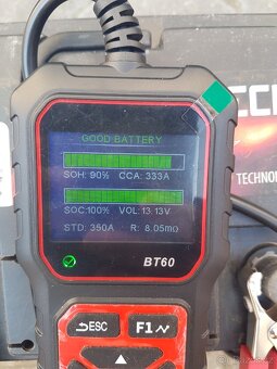 Autobaterie A4tech použitá 12V 45Ah 350A - 3