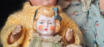 Starožitné porcelánky A.M, Heubach, Kewpie, K+W... - 3