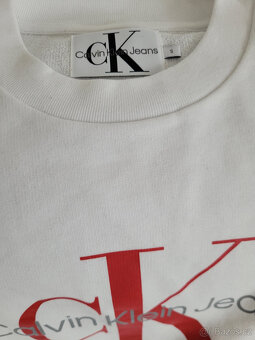 NOVÁ DÁMSKÁ MIKINA BÍLÁ CK vel.S - 3