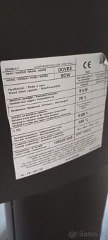 KRBOVÁ KAMNA DOVRE BOW - POUŽITÉ 9KW - 3