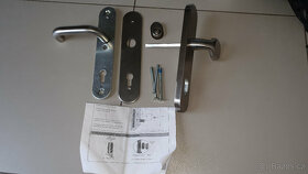 Dveřní klika nerez Caesar - s klikou Alesia (klika-koule) - 3