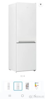 Lednice s mrazákem Beko - 3