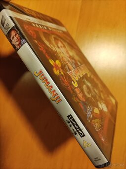 JUMANJI 1x UHD CZ + 2x Blu-Ray NOVÉ NEROZBALENÉ - 3