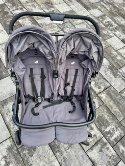 Kočárek Joie twin, double, pro dvojčata - 3