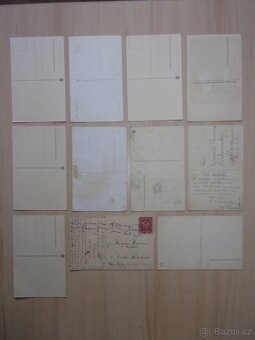 STARÉ POHLEDNICE - MALÝ i VELKÝ FORMÁT - RŮZNÉ - 51 kusů - 3