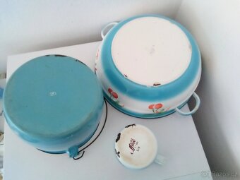 Staré, smaltované nádobí - 3