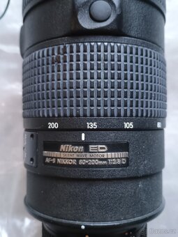 Objektiv Nikon Nikkor AF-S 80-200 - 3