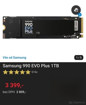 Samsung 990 EVO Plus 1TB - 3