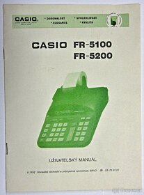Kalkulátor CASIO FR-5200 - 3