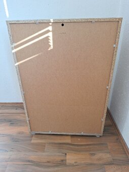 Komoda 5 šuplíků 40 x 70 x 100cm bila+dub sonoma - 3