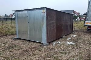 Plechová garáž 3x5m - 3
