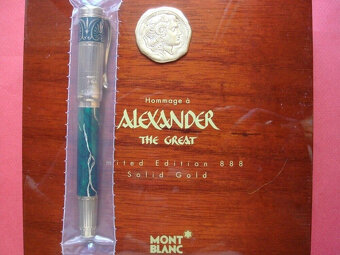ZAPEČETĚNÉ MONTBLANC PATRON OF ART LIMITOVANÁ EDICE 888 ALEX - 3