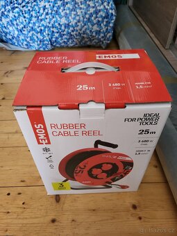 Prodlužovací kabel na bubnu 25 m PC: 1 590 Kč - 3