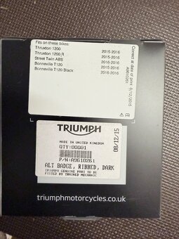 Kryt alternátoru na motocykly Triumph Bonneville T120 Bobber - 3