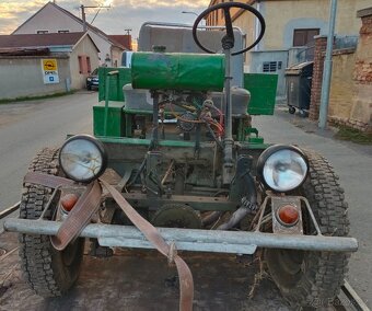 traktor traktůrek malotraktor korba předválečný Opel - 3