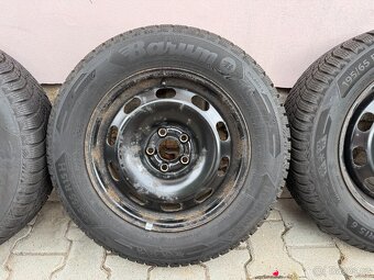 Barum Polaris 6 195/65 r15 zimni + plechové disky - 3