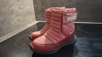 Dívčí Puma zimní boty / sněhule vel.32 a 30 - 3