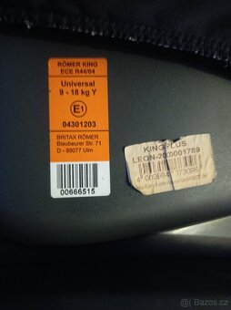 Dětská autosedačka Römer - 3