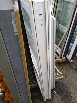 Balkonové dveře pravé, bílé, 2460x950, poz.8 - 3