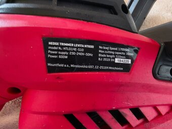 Plotostřih Mountfield - použitý, ale funkční - 3