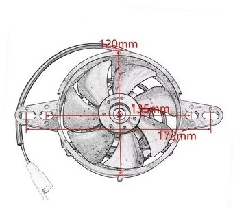Prodám ventilátor / vrtulu chlazení - 3