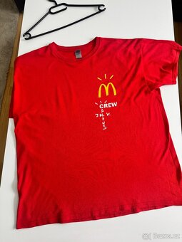 Travis Scott x McDonald's Crew T-shirt Red Vel. XL - 3