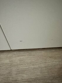Rám postele Malm, 2 úložné díly, bílá barva - 3