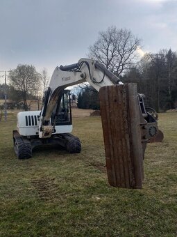 12.5t bagr guma powertilt mimoosé Bobcat 444 rypadlo pásák - 3