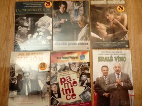 Kolekce nových českých dvd v pošetkách - 2 x 6 ks - 3