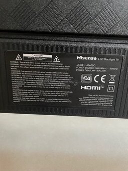 Hisense 43A6BG - 3